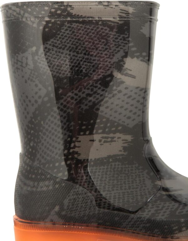 Mountain Warehouse Splashed Kids Flashing Lights Wellies - Waterproof Children Rain Boots with Flashing Lights, Easy to Clean - Spring, Summer Hiking, Outdoors & Walking - Image 8