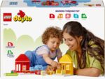 LEGO DUPLO My First Daily Routines: Eating & Bedtime Toddler Learning Toys with 2 Houses and 4 Animal Figures, Let's Toddlers Explain Feelings, Gifts for Kids, Girls and Boys Aged 18 Months Plus 10414 - Image 8