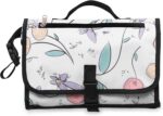 JumpOff Jo – Portable Changing Pad – Padded Diaper Changing Station – Fairy Blossom - Image 4