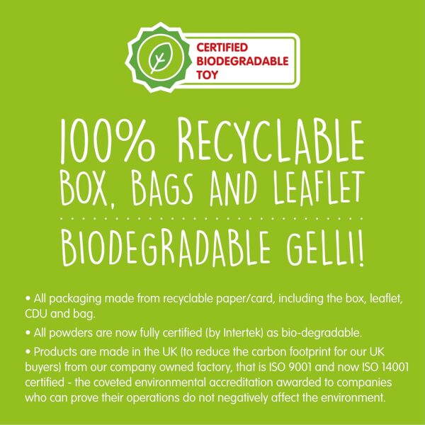 Eco Glitter Gelli Baff Purple, 1 Bath or 6 Play Uses from Zimpli Kids, Magically turns water into thick, glittery goo, Eco, Recyclable Children's Bath Toy for Boys and Girls, Certified Biodegradable - Image 5