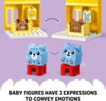 LEGO DUPLO My First Daily Routines: Eating & Bedtime Toddler Learning Toys with 2 Houses and 4 Animal Figures, Let's Toddlers Explain Feelings, Gifts for Kids, Girls and Boys Aged 18 Months Plus 10414 - Image 6