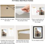 8/9/10/12/16/20 Photos Large Multi Picture Frame Collage Aperture Decor Memories-20 Aperture-Black - Image 5