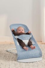 BabyBjörn Bouncer Balance Soft, Mesh, Sky Blue/White - Image 2