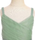 IBTOM CASTLE Flower Girls Tutu Dress Kids Embroidered Wedding Pageant Bridesmaid Dress Girl Pirncess Prom Birthday Party Dress Dance First Communion Ball Gown - Image 3