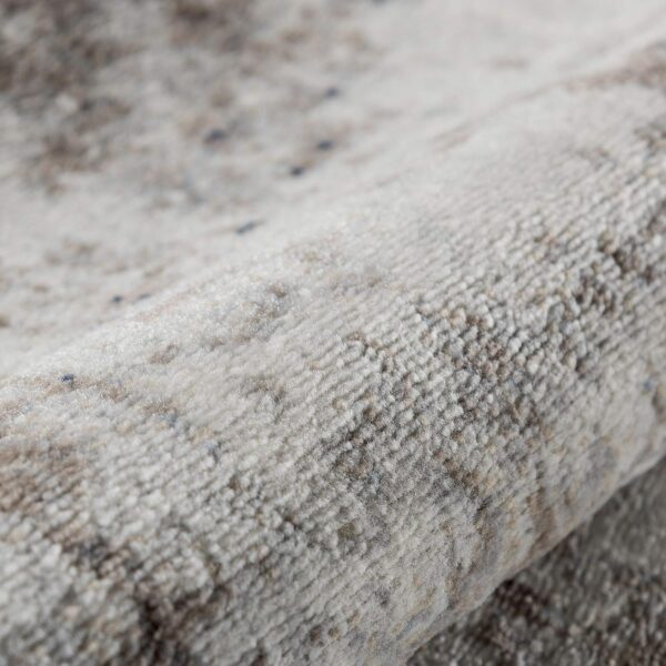 Mynes Home UK Rug Living Room Soft Dense Pile Modern Design In Brown (160 x 230 cm) - Image 4