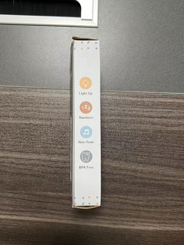 Bambebe Baby TV Remote Control Toy with Music Sound and Soft Light, Toddler Realistic Play TV Remote Toys Early Educational Learning Toy with 3 Language, Musical Baby Sounds Toys 6 12 18 Months - Image 11