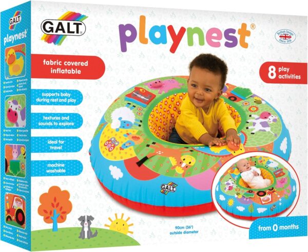 Galt Toys, Playnest - Farm, Baby Activity Center & Floor Seat, Ages 0 Months Plus - Image 11