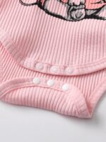 Planooar Baby Girl Clothes Outfit Ruffle Elephant Print Long Sleeve Tops+ Pants + Headband - Image 5