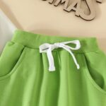 CHENSIYU Kids Boys Girls Baby Pants Set Kids Boys Girls Gym Pants Baby Boys Girls Elasticated Bloomer Tracksuit Bottoms Infant Gym Leggings Baby Born Clothes Baby Christmas Costumes - Image 5