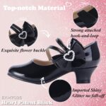 Princess Dress Up Shoes Girls' Mary Jane Shoes - Girls Party Pumps - Flower Girl Wedding Party Girls Sparkly Shoes - Image 5