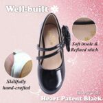 Princess Dress Up Shoes Girls' Mary Jane Shoes - Girls Party Pumps - Flower Girl Wedding Party Girls Sparkly Shoes - Image 4