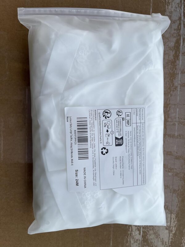 Leideur Baby Long Christening Gowns White Baptism Dress Special Occasion Dresses for Girls Birthday - Image 8