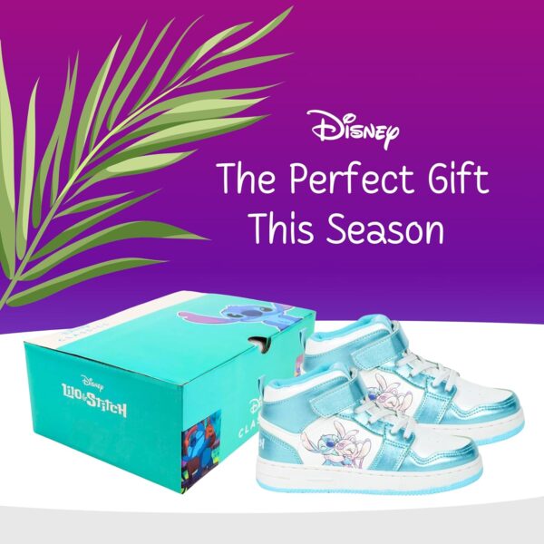 Disney Stitch Shoes Girls, Stitch and Angel High Sports Shoes, Gift for Girls and Teenagers, Sizes EU 30 to 35 - Image 7