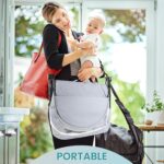 Blue Zeri Portable Baby Bed Lightweight & Compact - Travel Bassinet for babies -Baby Bassinet Newborn - Baby Travel Crib - Baby Nest Pod Newborn - Baby Camping Bed - Image 6