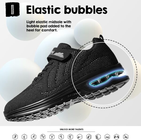 Boys Trainers Kids Running Walking Shoes Sport Shoes Breathable Athletic Sneakers - Image 4