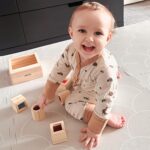 Jaques of London Wooden Blocks | Sensory Toys for Babies | Sound Toys | Wooden Toys | Baby Sensory | Since 1795 - Image 3