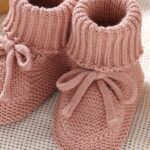 mimixiong Baby Booties Newborn First Walkers Cozy Shoes Warm Knit Soft Booties for Toddler Infant Boy Girl - Image 5