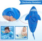 14.5cm Sea Animal Baby Bath Toy Dolphin Figurine Toy for Babies Wind Up Bathtub Toys Floating Swimming Pool Toys for Toddlers 18+ Months - Image 3