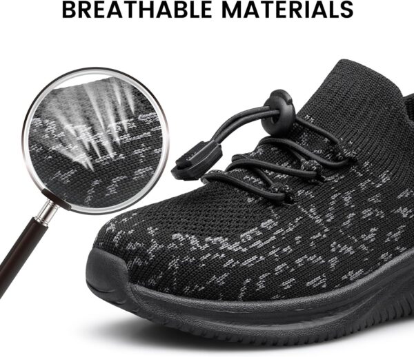 Toddler/Little Kid/Big Kid Boys Girls Trainers Kids Shoes Lightweight Breathable Athletic Running Tennis Fitness School Child Sock Trainers Shoes - Image 4