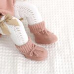 mimixiong Baby Booties Newborn First Walkers Cozy Shoes Warm Knit Soft Booties for Toddler Infant Boy Girl - Image 3