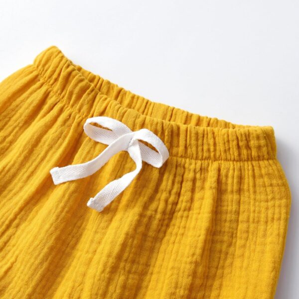 Tearfuty Baby Girls Cotton Linen Blend Summer Shorts (Pack of 3) - Image 5