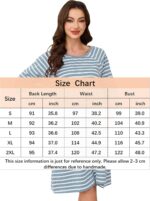 Vlazom Women 3 in 1 Cotton Nursing/Delivery/Labor/Maternity Nightgown Half Sleeve Breastfeeding Sleep Dress Hospital Gown Sleepwear with Buttons - Image 6