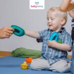 babynova Bath boats - Educational Baby & Toddler Toys - 3+ Months - 3 pcs Set - Motor skills development - Suitable for bathtub and sandbox - BPA Free - Blue, Turquoise, Green - Image 2