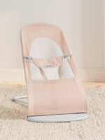 BabyBjörn Bouncer Balance Soft, Mesh, Pearly Pink/White - Image 2