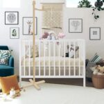 Baby Mobile Arm, Upgraded Wooden Crib Mobile Holder Without Mosquito Net, DIY DIY Cot Mobiles for Babies Mobile Stand Easy Installation for Hanging Bed Bell(Without Mosquito net) - Image 3