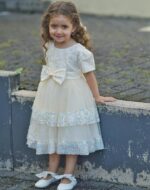 Belovecol Baby Girls Sequin Dress Bowknot Tulle Embroidery Dresses Toddler Formal Baptism Dresses 12M to 5T - Image 4