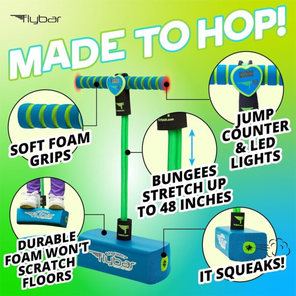Flybar My First Foam Pogo Jumper for Kids Fun and Safe Pogo Stick for Toddlers - Image 2