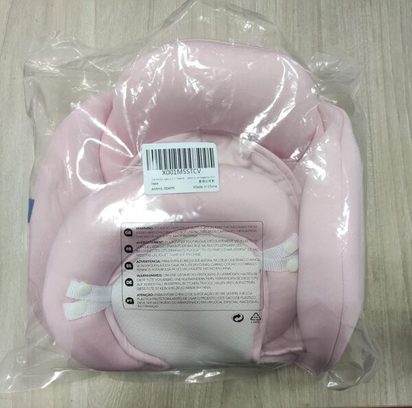 INFANZIA New 2-in-1 Head & Body Supports for Baby Newborn Infants - Extra Soft Stroller Cushion Pads Car Seat Insert, Seasons, Pink - Image 9