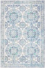 Helthep Area Rug, Ultra-Soft and Luxurious Comfort Washable No-Shedding Non-Slip Rugs for Living Room,Bedroom,Dining Room, Nursery Room,and Hallways （Teal 36inches×60inches） - Image 3