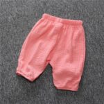 Toddler Baby Boy Girl Cotton Linen Joggers Pants Elastic Basic Long Pants Harem Bloomers Infant Summer Clothes Casual Joggers - Image 4
