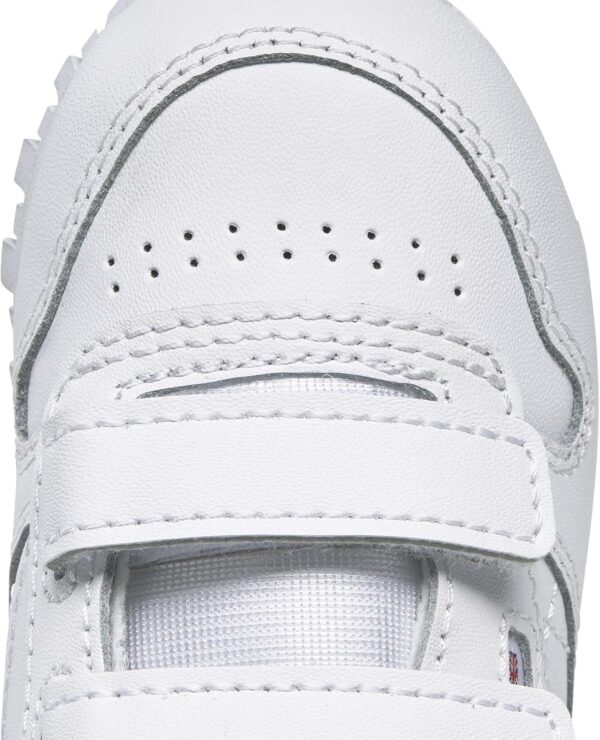 Reebok Unisex Baby Cl Lthr 2v Sneaker, White Carbon Vecblu, 5.5 UK Child - Image 6