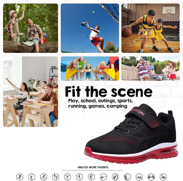 Kids Trainers Boys Girls Walking Running Sneakers Lightweight Child School Shoes - Image 7