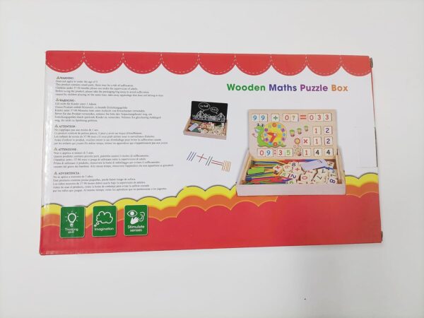 lenbest Wooden Toys Maths Games - Educational Science Kits - Number Blocks | Teaching Learning Clock | Counting Toys - Early Development & Activity Toys - Toys for 4 5 6 Year Old Boys Girls gifts - Image 9