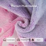 COMAX Kids Bean Bag Chair, Toddler BeanBag Sofa Chair Stuffed with Filler for Boys and Girls, Lazy Sofa Couch with Pocket for Playroom, Nursery Room, Colorful Rainbow - Image 8