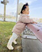 LACOFIA Baby Girls Winter Boots Infant Anti-Slip First Walking Shoes Prewalker Booties - Image 3