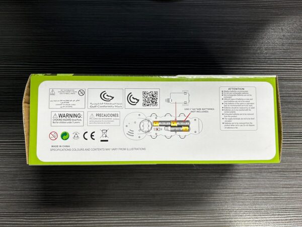 SWTOIPIG Baby Toys Transparent Caterpillar Toy With Light and Music, Electric Mechanical Gear Toy for Boys Girls Toddler Gifts for Old Raupe - Image 7