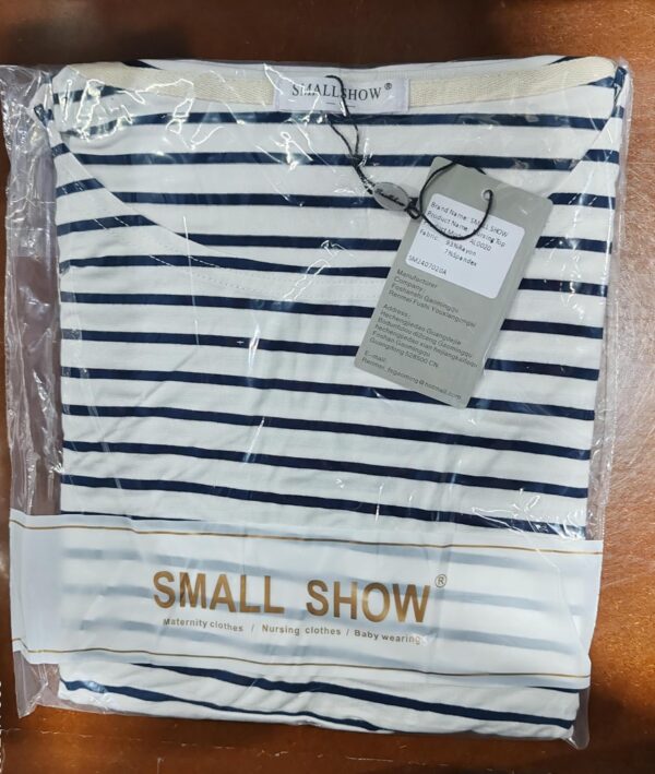 Smallshow Nursing Tops Women’s Maternity Short Sleeve Shirts Maternity Breastfeeding Clothes - Image 7
