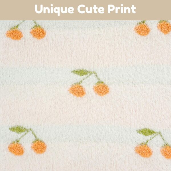 JiAmy Toddlers Kids Girls Fuzzy Sweater Pullover Crew Neck Winter Fluffy Sweatshirt Sweet Long Sleeve Warm Soft Comfort Casual Clothes 2-8 Years - Image 6