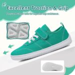 Barefoot Shoes Kids Wide Boys Girls Minimalist Canvas Trainers Walking Sneakers for School Running Outdoor Sports - Image 6