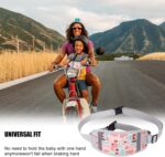 Toddler Biike Harness - Inffant Cycle Strap, Child Rider Safety Leash | Adjustable Ergonomic Kids Motorcycle Seatbelt, Secure Reflective Motorcycle Safety Strap for Children Outdoor Travel - Image 6