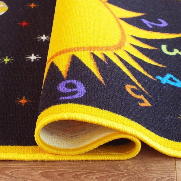 Superb Kids/Childs Rug Solar System Educational Play Mat 100cm x 200cm (3'3 x 6'6 approx) - Image 4