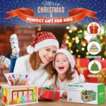 FCSONU Toddlers Montessori Toys for 3 Year Old Boys Girls, Wooden Baby Tissue Box Toys for Ages 3-4 Kids, Activity Cube|Sensory Toys for Toddlers 3, Christmas Birthday Gifts for 36+ Months - Image 7