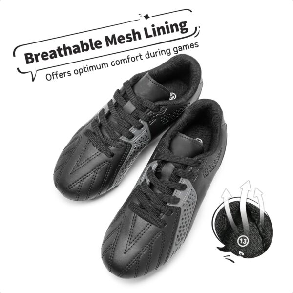 DREAM PAIRS Boots Shoes Kids Girls Soccer Athletics Training Sport Running Shoes Teenager Indoor Outdoor Cleats Sneakers for Unisex - Image 4