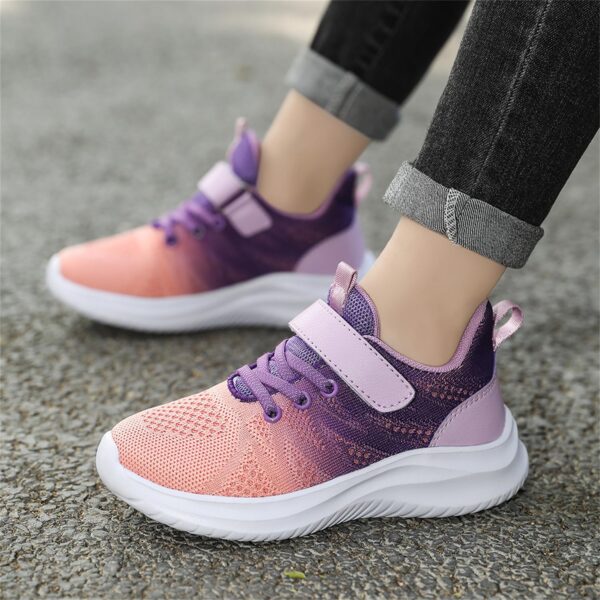 YHLLZY Kids Trainers Boys Tennis Shoes Girls Running Walking Shoes Lightweight Fashion Comfortable Sneakers - Image 6