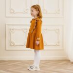 Miipat Baby Girl Dress Long Sleeve Toddler Girls Sweater Dresses Fall Winter Ruffle Pullover Knit Outfits for Girl - Image 4