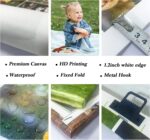 CCWACPP Custom Canvas Prints with Your Photos Collage Personalized Multi Photo Wall Art Upload Your Family Baby Pet Kids Photo Customize Pictures for Wall Home (Templates-04, 20"x20"(50x50cm)) - Image 5